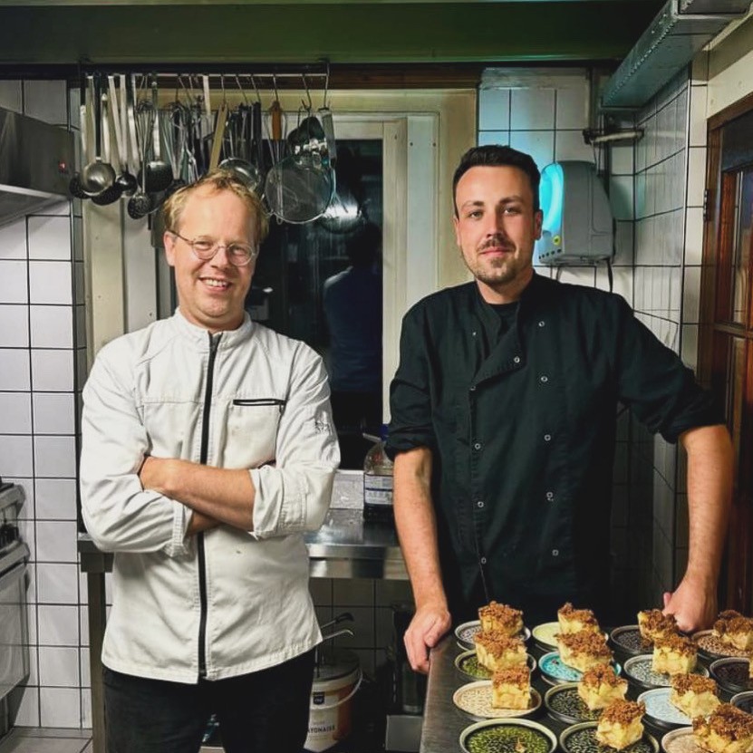 Chef Joost en Wouter van Restaurant Oud Vuren